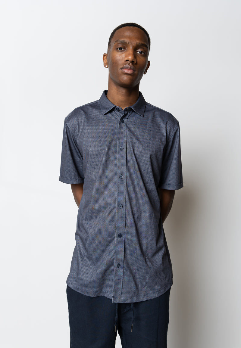 Clean Cut Copenhagen Valencia print S/S shirt Shirts S/S Col3