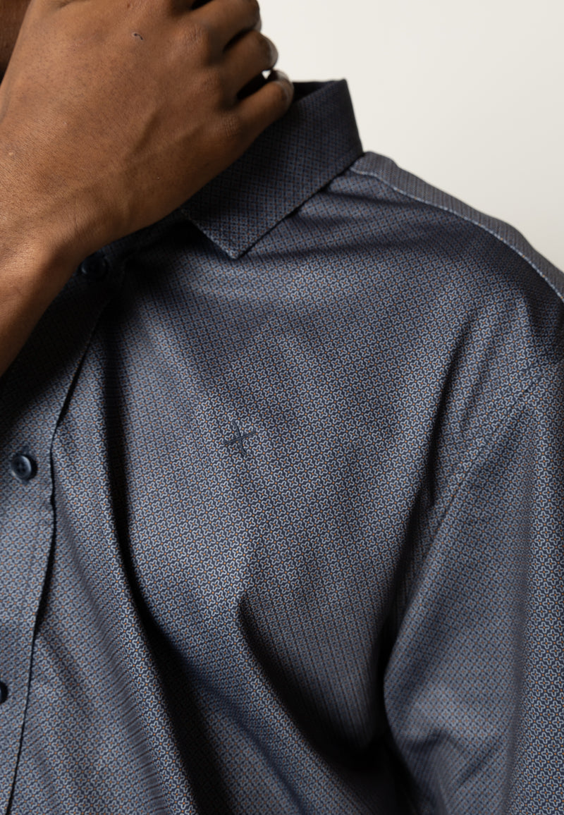 Clean Cut Copenhagen Valencia print S/S shirt Shirts S/S Col3