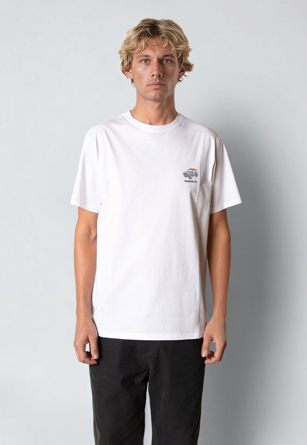 Fat Moose WANDERLUST T-SHIRT T-shirts S/S White