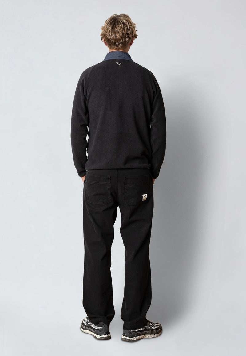 Fat Moose WILL FLEECE JACKET Fleece Black