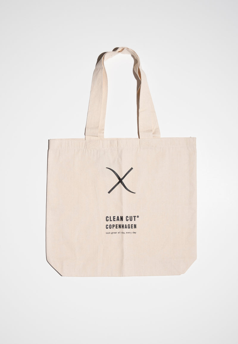 Clean Cut Copenhagen William Tote Bag Bags Ecru
