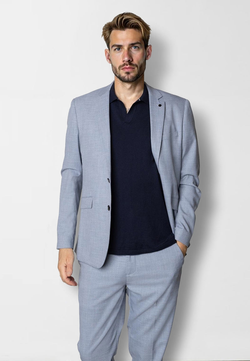 Clean Cut Copenhagen William blazer Blazers Light blue melange